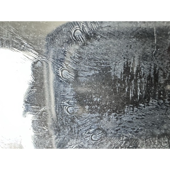 Antique Silverplate Ruffled Handled Basket Trinket Tray Vintage Dish USA 3511 - Picture 14 of 16